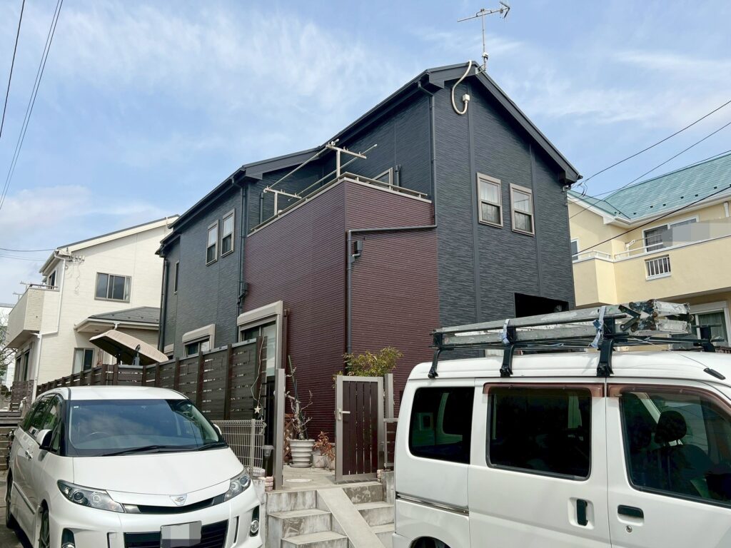 藤沢市 Ｍ様邸 外壁・屋根・付帯部塗装・バルコニー防水工事