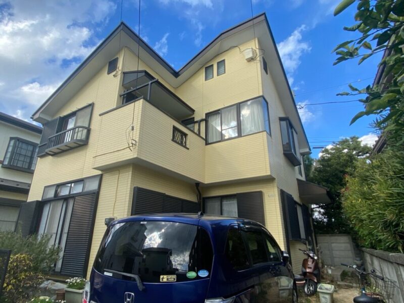 施工前 藤沢市 T様邸 外壁・付帯部塗装・屋根カバー工事-施工事例