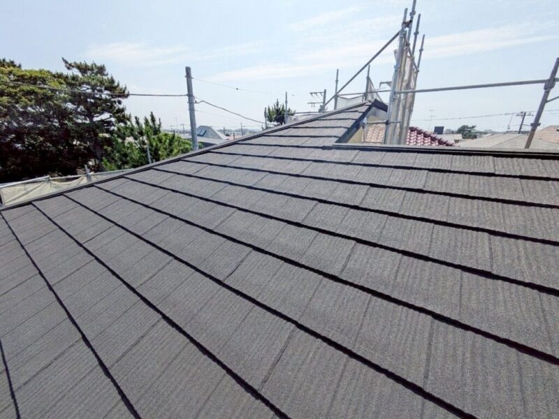 施工後 藤沢市 T様邸 外壁・付帯部塗装・屋根カバー工事-施工事例